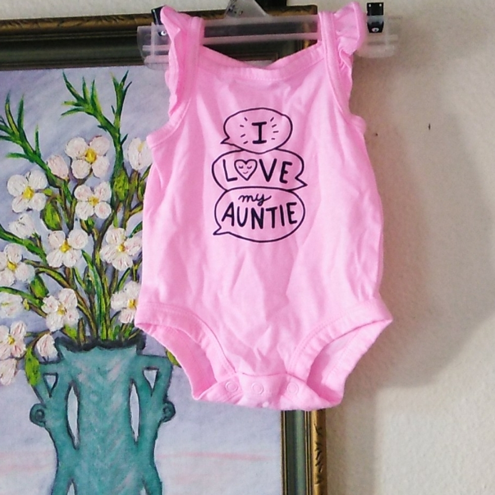 Hot pink onesie
